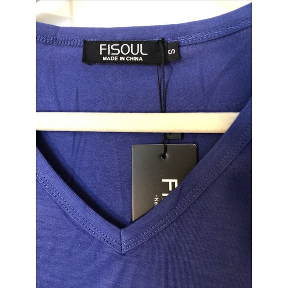 Fisoul Tee With Side Slits Size Small - Picture 4 of 6
